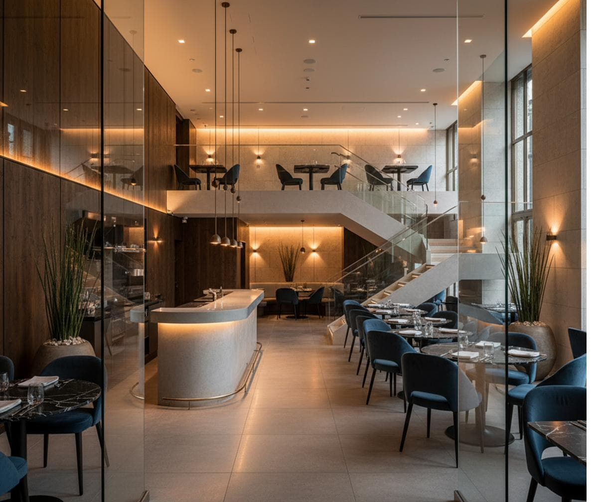 Enterijer restorana